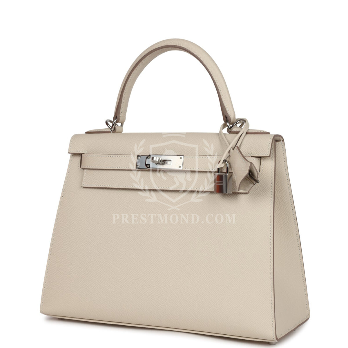 Hermes Kelly Sellier 28 Craie Epsom PHW — изображение 5