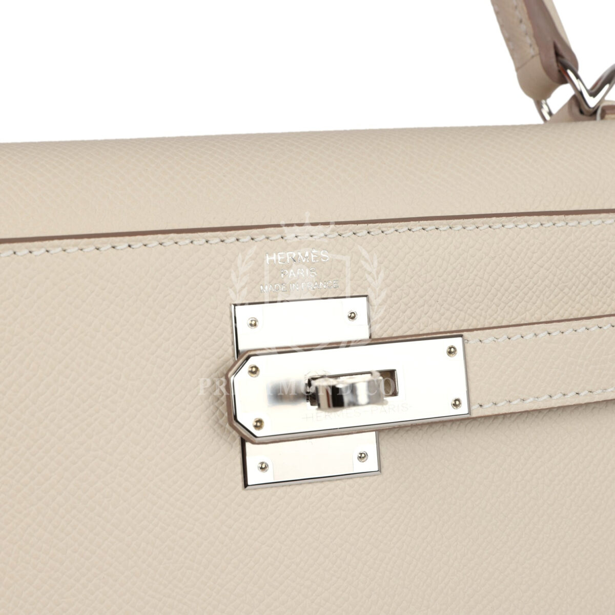 Hermes Kelly Sellier 28 Craie Epsom PHW — изображение 7