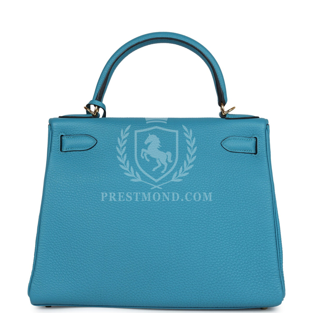 Hermes Kelly Retourne 28 Turquoise Togo GHW — изображение 4