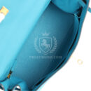 Hermes Kelly Retourne 28 Turquoise Togo GHW