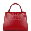 Hermes Kelly Sellier 28 Rouge Piment Box PHW