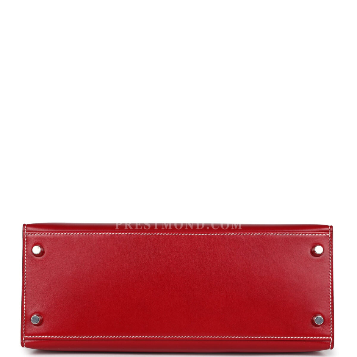 Hermes Kelly Sellier 28 Rouge Piment Box PHW — изображение 6