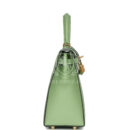 Hermes Kelly Sellier 25 Vert Criquet Epsom GHW
