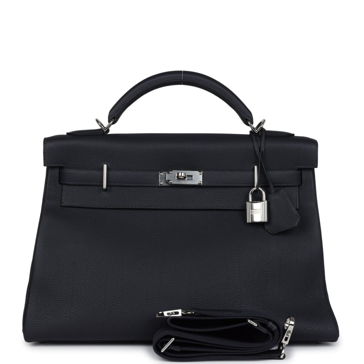 Hermes Kelly 42 Maxi Caban Togo PHW