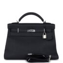 Hermes Kelly 42 Maxi Caban Togo PHW