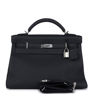 Hermes Kelly 42 Maxi Caban Togo PHW