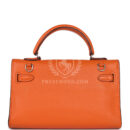 Hermes Micro Kelly 15 Orange Swift PHW