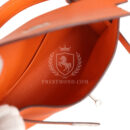 Hermes Micro Kelly 15 Orange Swift PHW