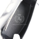Hermes Kelly Sellier 25 Black Shiny Niloticus Crocodile PHW