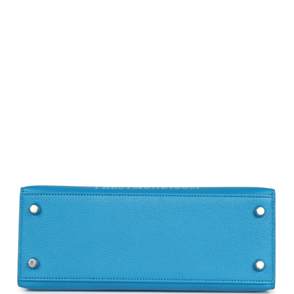 Hermes Kelly Sellier 25 Bleu Zanzibar Chevre PHW — изображение 6