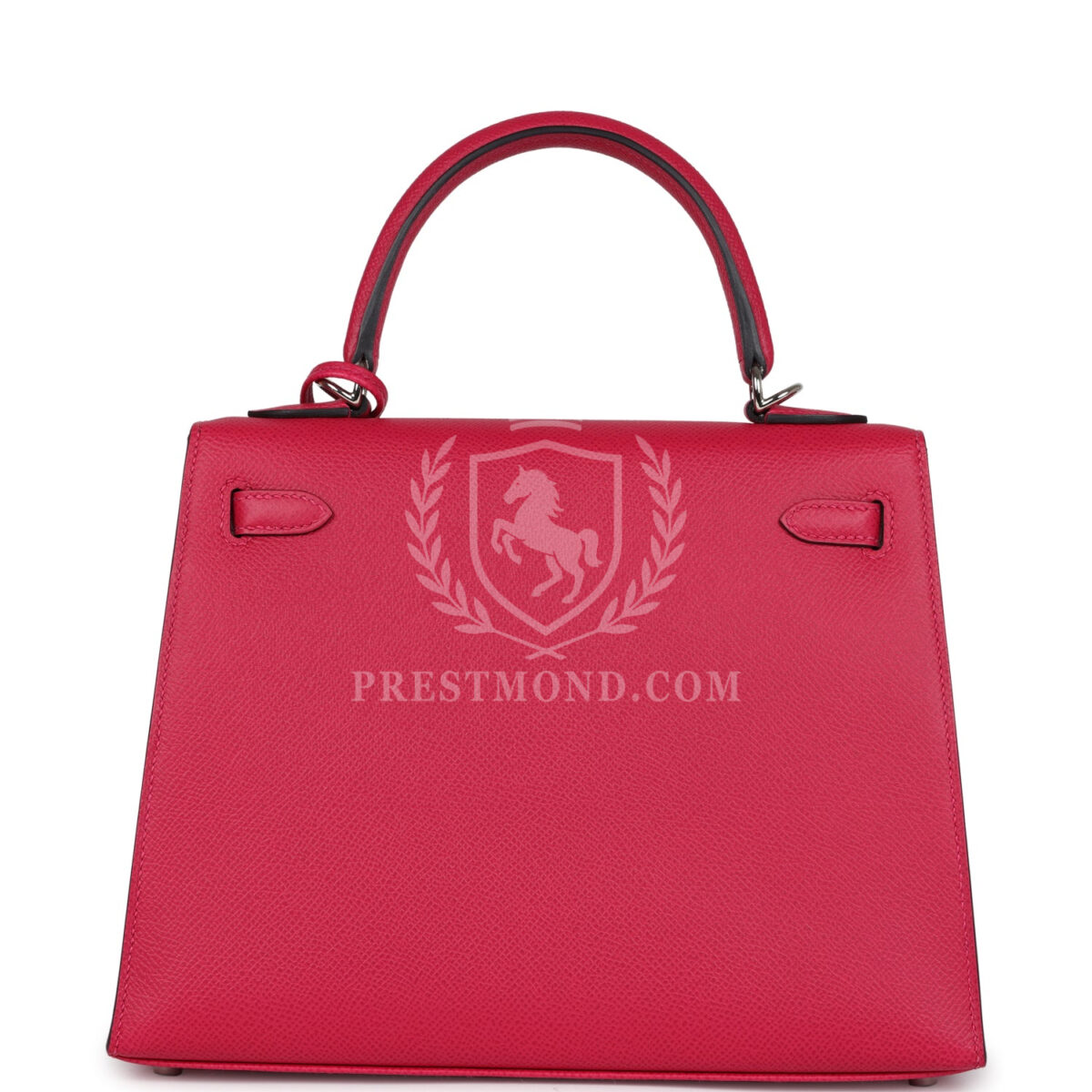 Hermes Kelly Sellier 25 Framboise Verso Epsom PHW — изображение 4