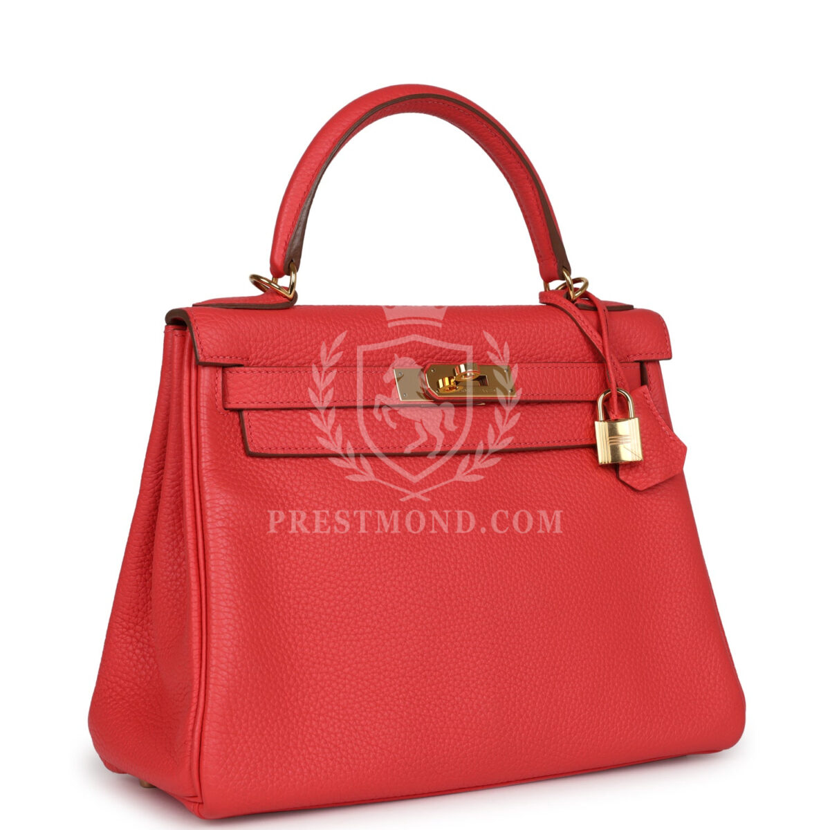 Hermes Kelly Retourne 28 Rose Shocking Chevre GHW — изображение 11