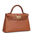 Hermes Kelly Sellier 20 GHW Madame and Matte Alligator Touch GHW