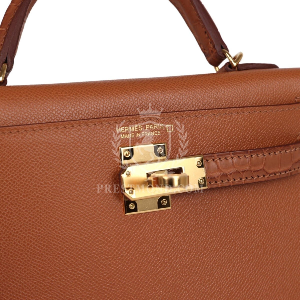 Hermes Kelly Sellier 20 GHW Madame and Matte Alligator Touch GHW — изображение 7