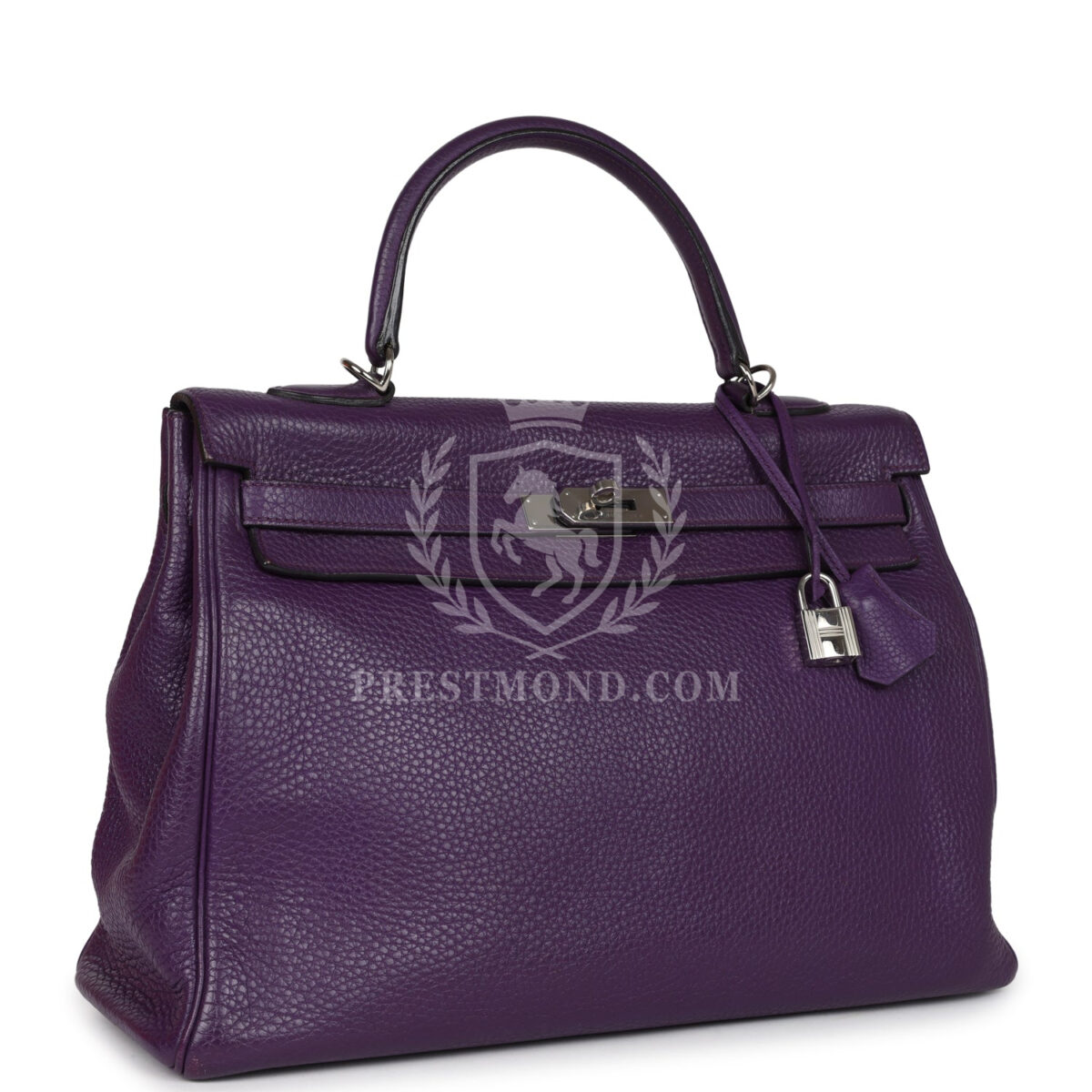 Hermes Kelly Retourne 35 Ultraviolet Clemence PHW — изображение 2