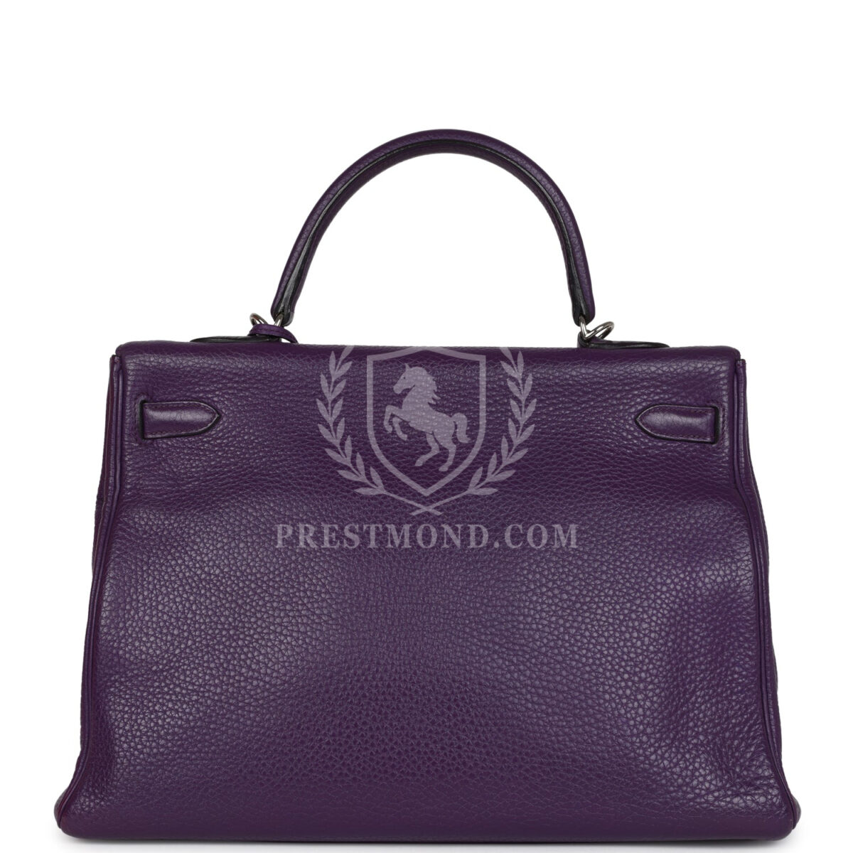 Hermes Kelly Retourne 35 Ultraviolet Clemence PHW — изображение 4
