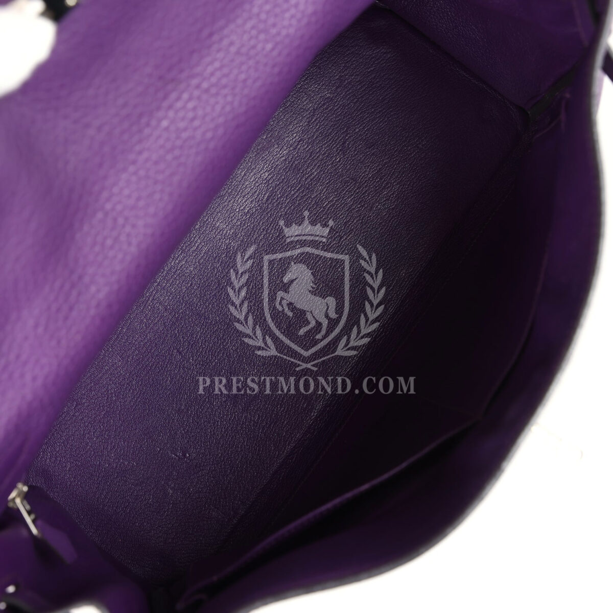 Hermes Kelly Retourne 35 Ultraviolet Clemence PHW — изображение 8