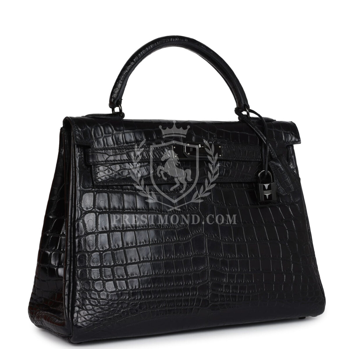 Hermes Kelly Retourne 32 BHW Matte Niloticus Crocodile BHW — изображение 2