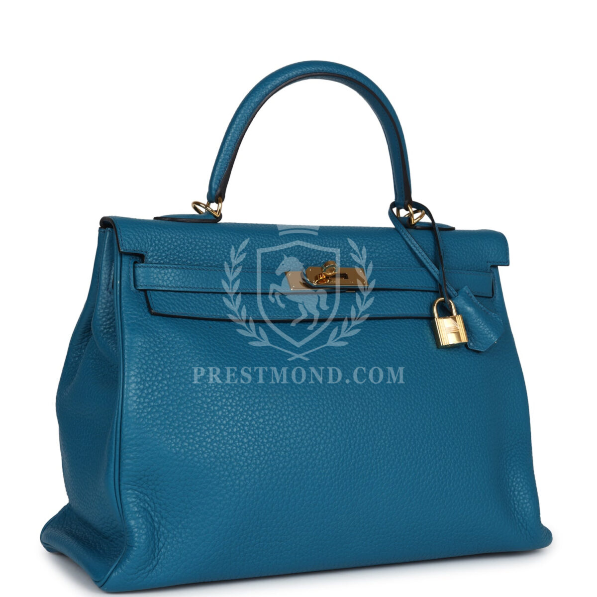 Hermes Kelly Retourne 35 Cobalt Clemence GHW — изображение 2
