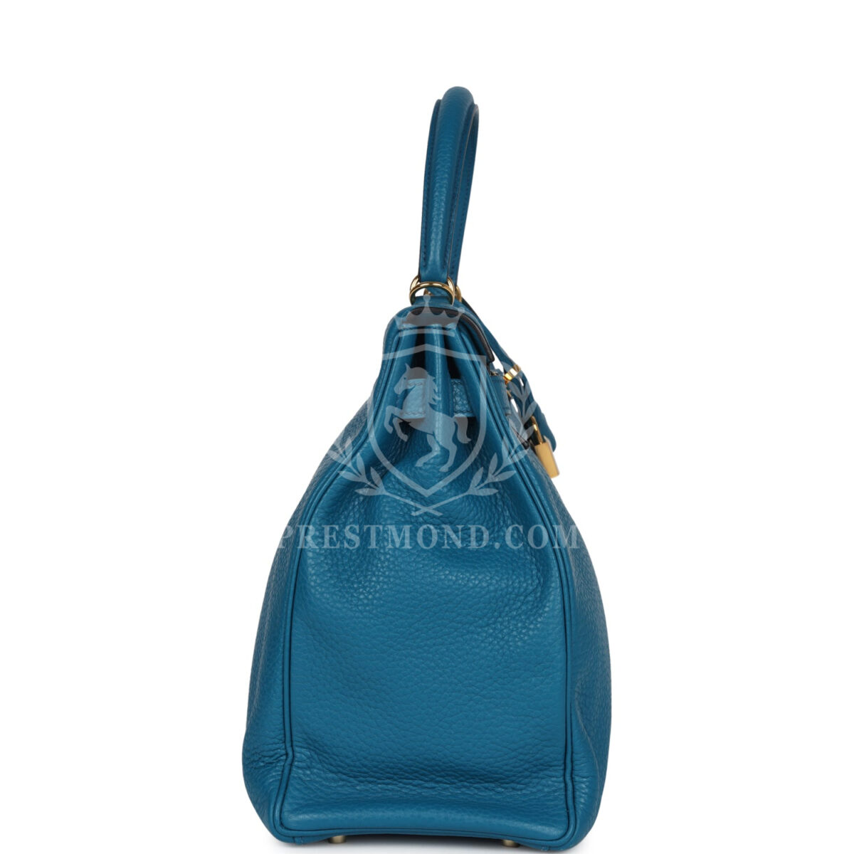 Hermes Kelly Retourne 35 Cobalt Clemence GHW — изображение 3