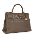 Hermes Kelly Retourne 35 Etoupe Togo GHW