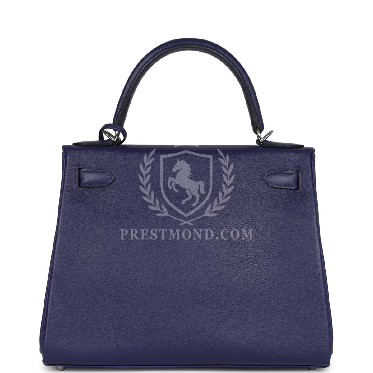 Hermes Kelly Retourne 28 Bleu Encre Verso Evercolor PHW — изображение 4