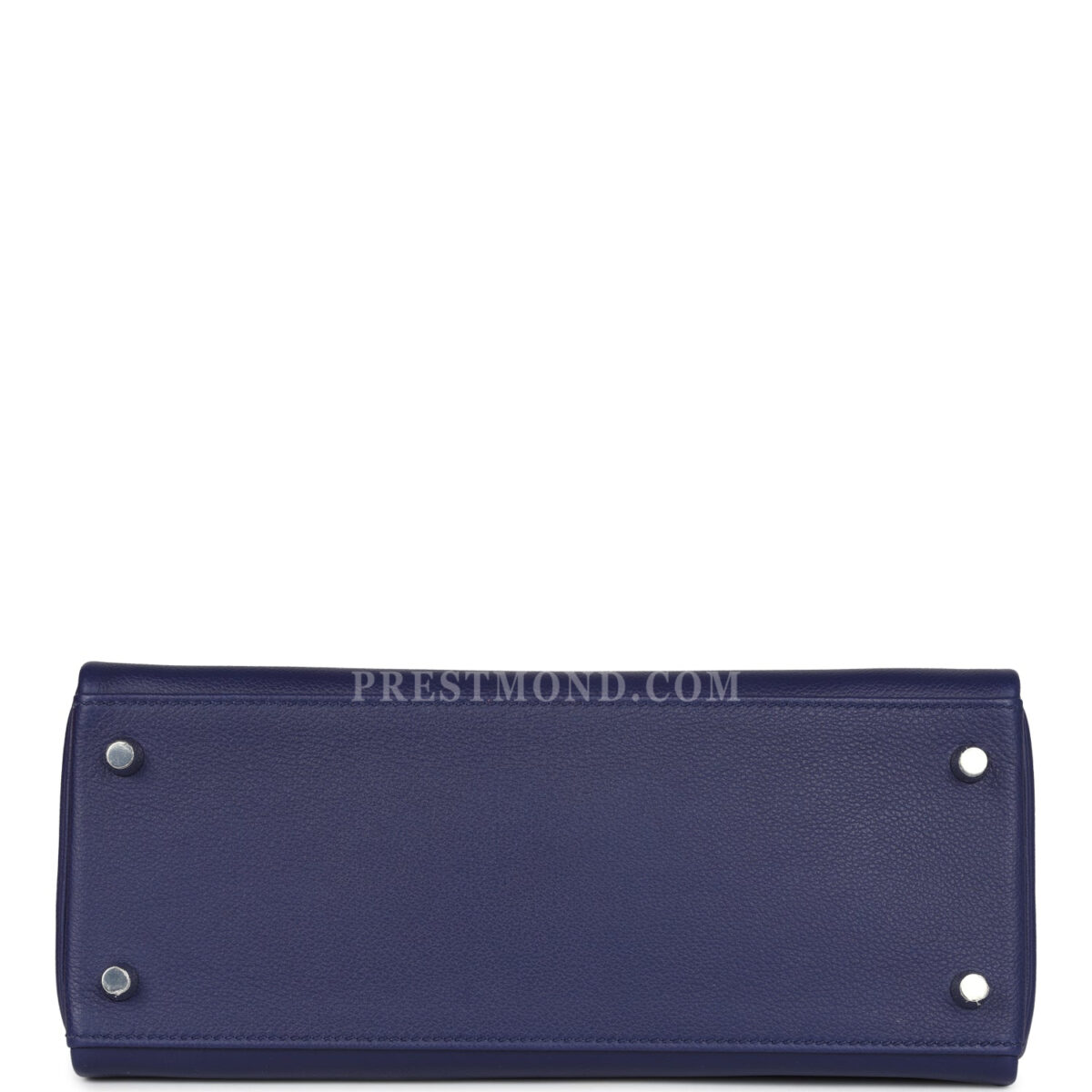 Hermes Kelly Retourne 28 Bleu Encre Verso Evercolor PHW — изображение 6