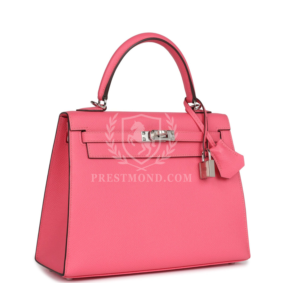 Hermes Kelly Sellier 25 Rose Azalee Epsom PHW — изображение 2