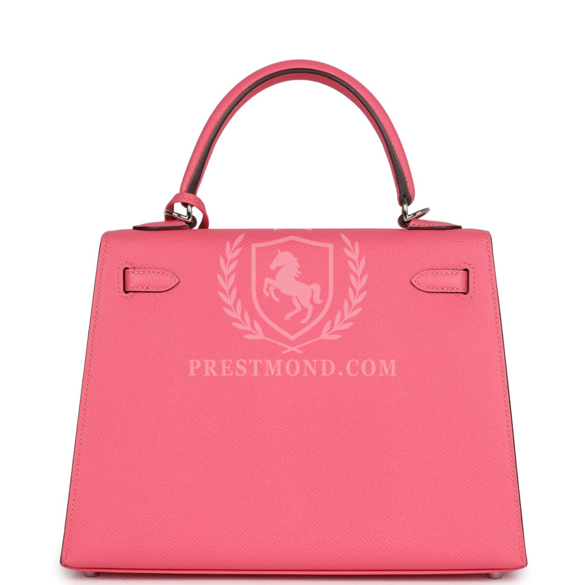 Hermes Kelly Sellier 25 Rose Azalee Epsom PHW — изображение 4