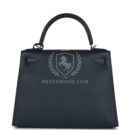 Hermes Kelly Sellier 28 Bleu Indigo Epsom GHW