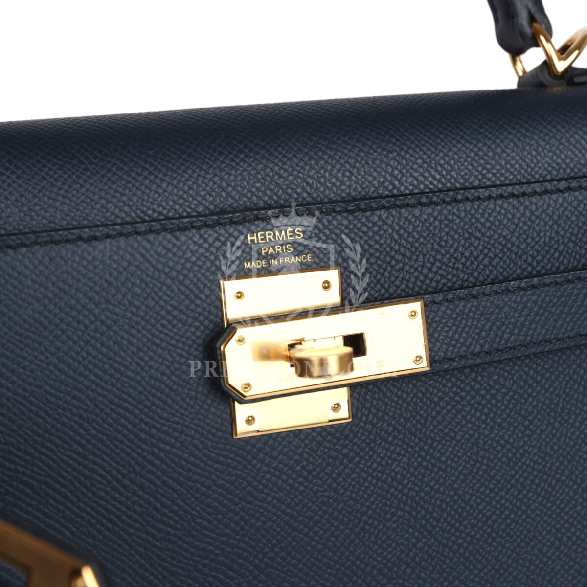 Hermes Kelly Sellier 28 Bleu Indigo Epsom GHW — изображение 7