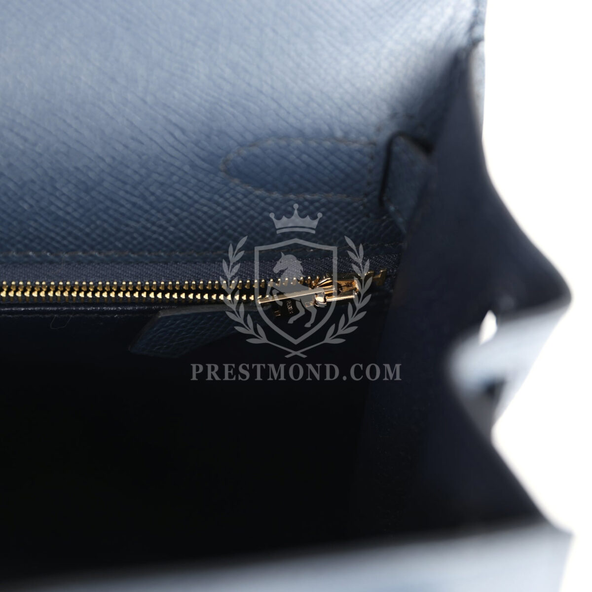 Hermes Kelly Sellier 28 Bleu Indigo Epsom GHW — изображение 9