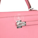 Hermes Kelly Sellier 25 Rose Confetti Epsom PHW