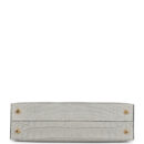 Hermes Special Order (HSS) Kelly Sellier 20 Gris Perle and Black Matte Alligator GHW