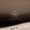 Hermes Teddy Kelly 20 Gris Caillou and Etoupe Swift PHW