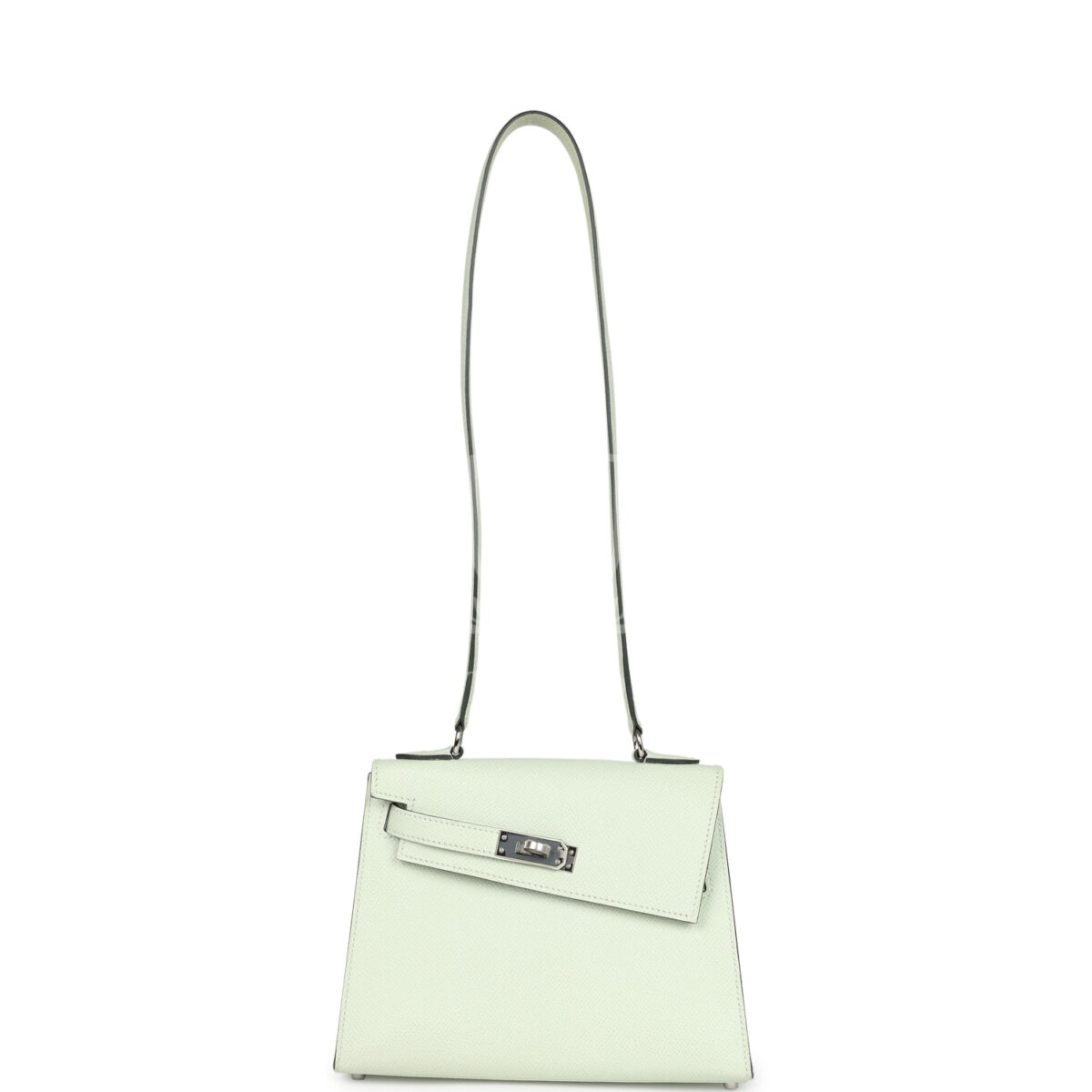 Hermes Kelly Sellier en Desordre 20 Vert Fizz Epsom PHW — изображение 7