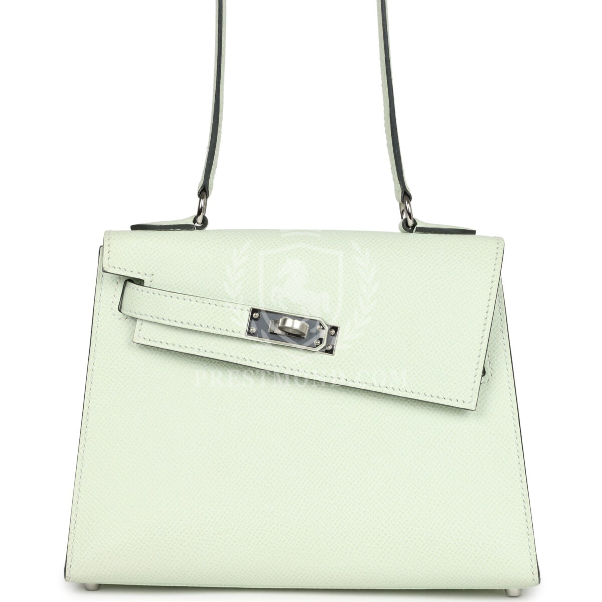 Hermes Kelly Sellier en Desordre 20 Vert Fizz Epsom PHW — изображение 2