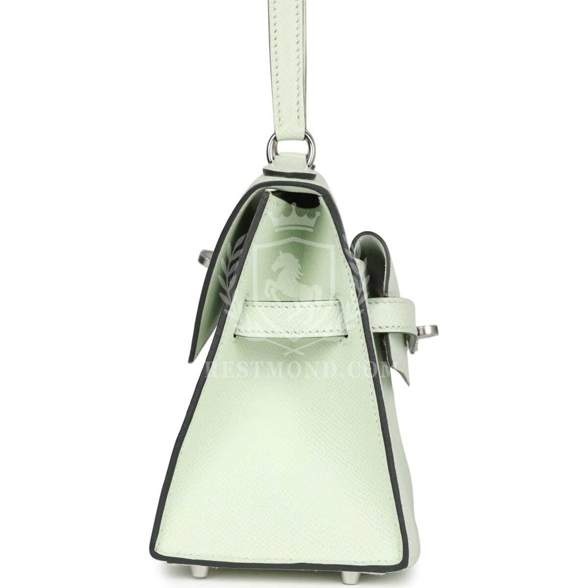 Hermes Kelly Sellier en Desordre 20 Vert Fizz Epsom PHW — изображение 6