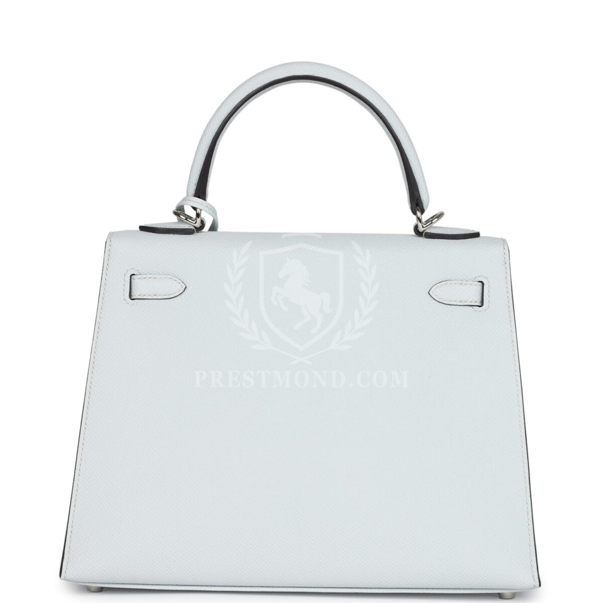 Hermes Kelly Sellier 25 Gris Platine Epsom EHW — изображение 4