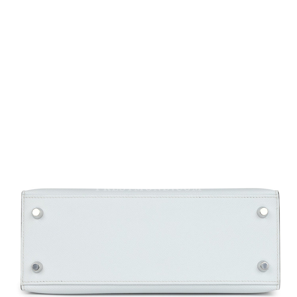 Hermes Kelly Sellier 25 Gris Platine Epsom EHW — изображение 6