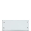 Hermes Kelly Sellier 25 Gris Platine Epsom EHW