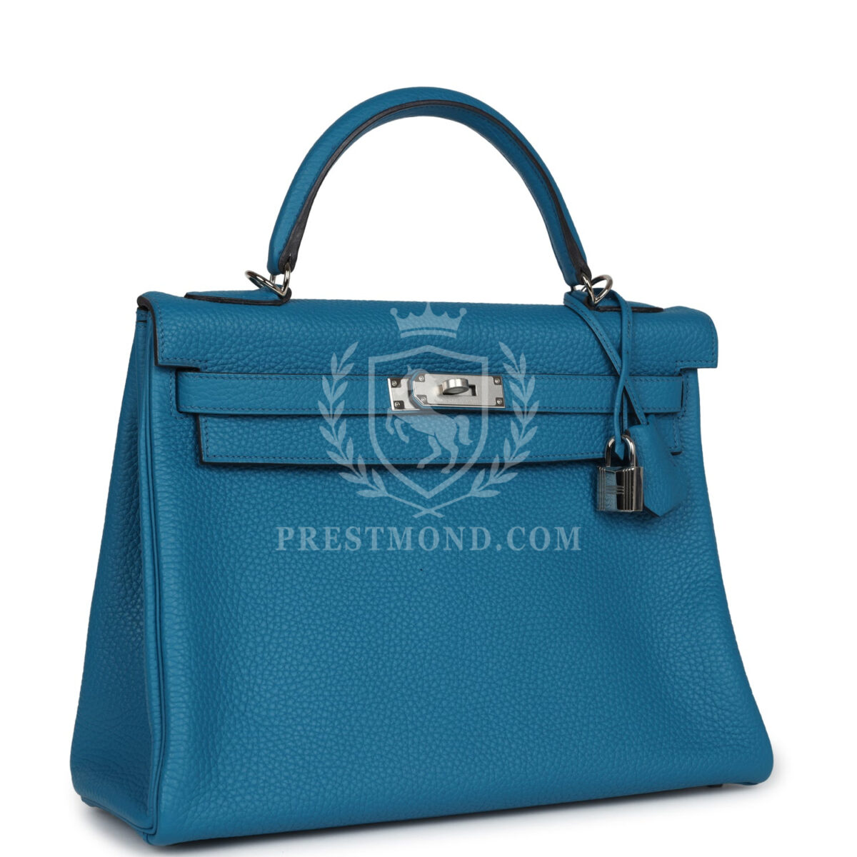 Hermes Kelly Retourne 32 Cobalt Clemence PHW — изображение 2