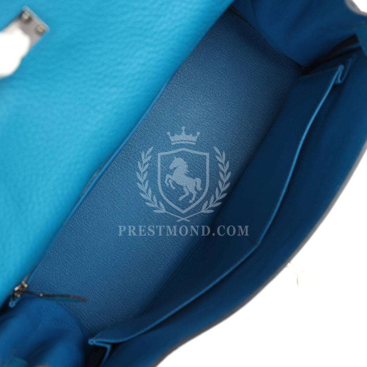 Hermes Kelly Retourne 32 Cobalt Clemence PHW — изображение 8