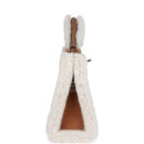 Hermes Teddy Kelly 20 Chamois Shearling and Swift PHW