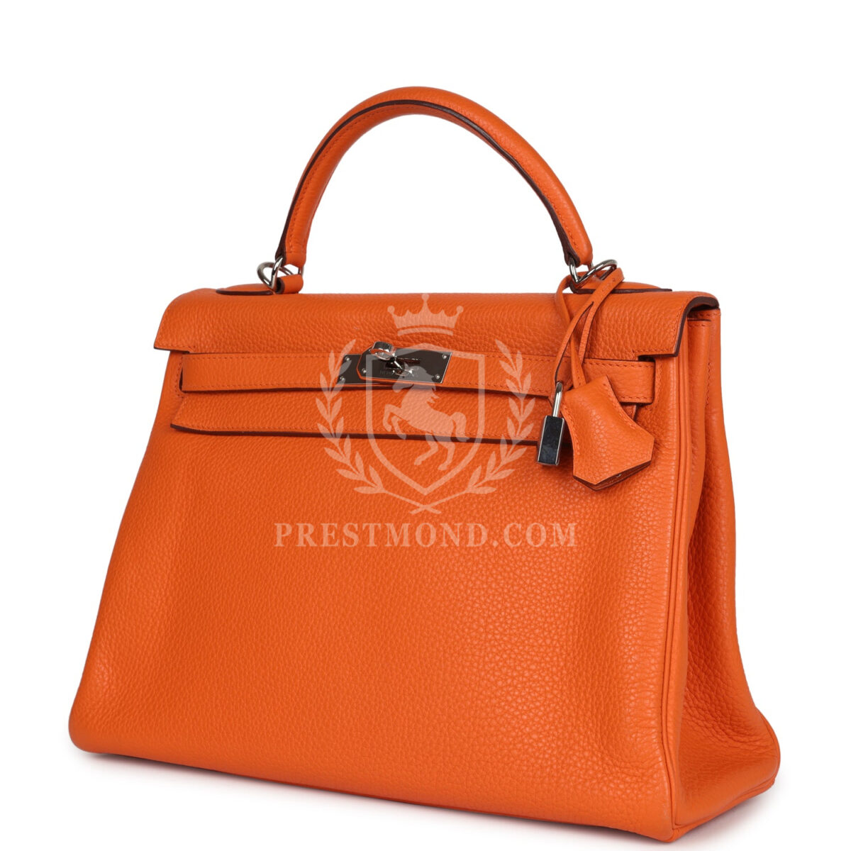 Hermes Kelly Retourne 32 Orange Togo PHW — изображение 5