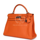 Hermes Kelly Retourne 32 Orange Togo PHW