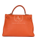 Hermes Kelly Retourne 35 Orange Togo GHW