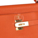 Hermes Kelly Retourne 35 Orange Togo GHW
