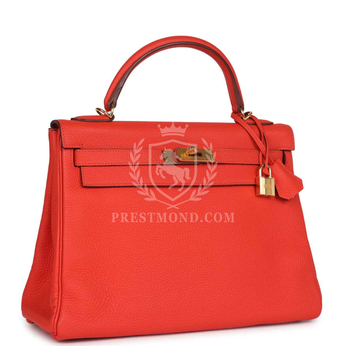 Hermes Kelly Retourne 32 Capucine Togo GHW — изображение 2