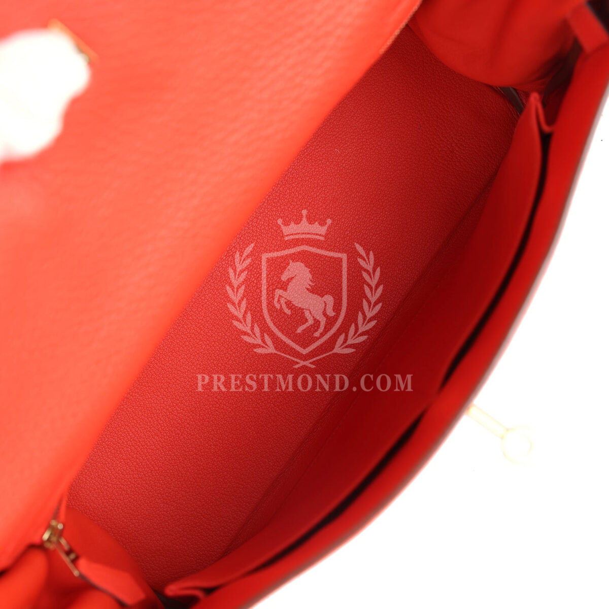 Hermes Kelly Retourne 32 Capucine Togo GHW — изображение 8
